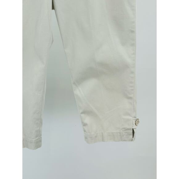 Talbots Petite The Perfect Skimmer Capris | Beige Tan Size 8P - Picture 6 of 10